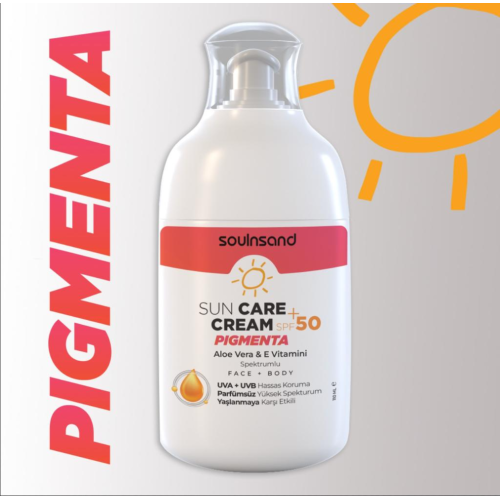 Крем для лица и тела солнцезащитный PIGMENT Sun Care Cream SPF 50+