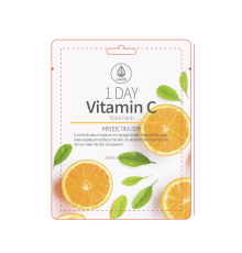 Маска для лица тканевая ВИТАМИН С 1-Day Vitamin C Mask Pack