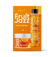 Подарочный набор Fruit Jazz крем, гель для душа