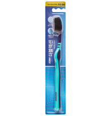 Зубная щетка ДВОЙНОГО ДЕЙСТВИЯ средней жесткости Double Action Toothbrush, цвет в ассортименте