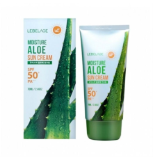Крем для лица солнцезащитный увлажняющий ЭКСТРАКТ АЛОЭ Moisture Aloe Sun Cream SPF 50+ РА+++
