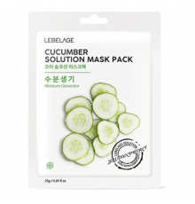 Маска для лица тканевая ОГУРЕЦ Cucumber Solution Mask Pack