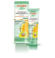 Витэкс Дневной увлажняющий крем-хайлайтер для лица SPF 15 Витаминный коктейль Vitamin Active, 40 мл.
