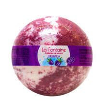 LUMMY Бурлящий шарик для ванны La Fontaine "Ежевика" 130 гр.