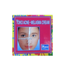 Крем для лица от пигментации и прыщей с КОЭНЗИМОМ Q10 Yoko face cream for pigmentation and acne with Co Enzyme Q10