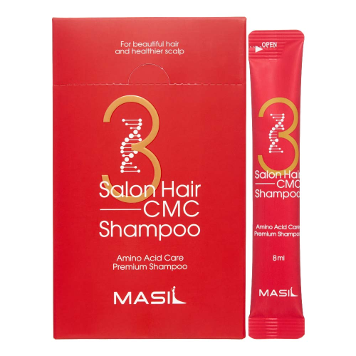 Шампунь для волос восстанавливающий АМИНОКИСЛОТЫ Masil 3 Salon Hair CMC Shampoo