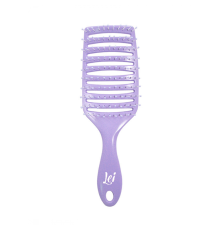 Расчёска для волос пластиковая ВЕНТИЛЯЦИОННАЯ серия 130 фиолетовая