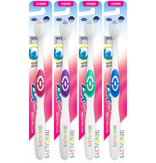Зубная щетка мягкая КЛАССИК для чувствительных зубов BX Wave Classic, цвет в ассортименте