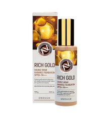 Тональный крем для лица ЗОЛОТО Rich Gold Double Wear Radiance Foundation SPF 50+ PA+++ (23)
