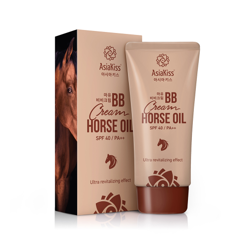 BB Крем для лица тонирующий ЛОШАДИНЫЙ ЖИР Horse Oil BB Cream