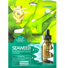 Маска для лица тканевая МОРСКИЕ ВОДОРОСЛИ ампульная Seaweed Ampoule Essence Sheet Mask