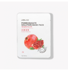Маска для лица тканевая ГРАНАТ Pomegranate Solution Mask Pack