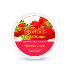 Крем для лица очищающий ЭКСТРАКТ КЛУБНИКИ Premium Clean & Deep Strawberry Yogurt Cleansing Cream
