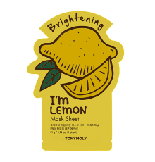 Тканевая маска для лица ЛИМОН I'm Lemon Mask Sheet Brightening,