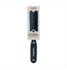 Расческа для распутывания сухих и влажных волос ЧЕРНАЯ Solomeya Detangler Hairbrush for Wet & Dry Hair Black Aesthetic