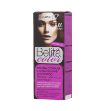 Краска для волос Belita Color Тон 6.66, бордо