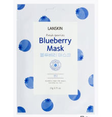 Маска для лица тканевая ГОЛУБИКА Fresh Berries Blueberry Mask