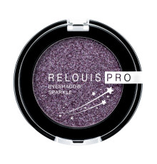Тени для век Relouis Pro Eyeshadow Sparkle Тон 08, violet