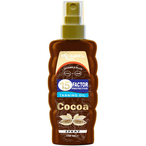 Масло для лица и тела КАКАО Tanning Oil Cocoa SPF 15