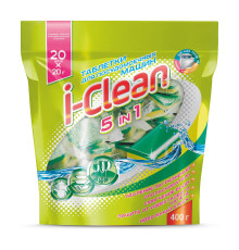 Таблетки для посудомоечных машин i-Clean 5 in1