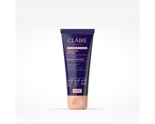 Claire Cosmetics Пилинг-гель для лица Collagen Active Pro, 100 мл.