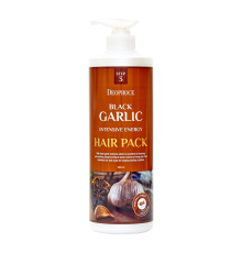 Маска для волос тонизирующая ЭКСТРАКТ ЧЕРНОГО ЧЕСНОКА Black Garlic Intensive Energy Hair Pack